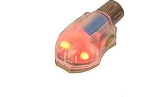 LEJUNJIE Tactique Casque Lumière Infrarouge Militaire Airborne Survival Light Camping en Plein Air Flash Light avec Magic Tape Support Rapide Casque Rescue Light