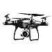 Produktbild Qomomont HJMAX RC Drohne mit 1080P WiFi FPV Live Schwebeflug Super Endurance Quadcopter Pocket Drohne für Anfänger und Kinder (schwarz, s)