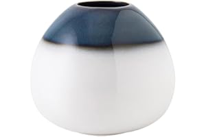 like. by Villeroy & Boch Lave Home vaso Egg Shape, 14,5x14,5x13cm, blu