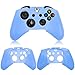 Produktbild Xbox One Controller Silikon Hülle, Gusspower Gute Qualität Soft Abdeckungs Haut Kasten Schutzhülle Skin Cover Case für Xbox One/Xbox One S (Blau)