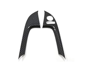 ‎HIGH FLYING HIGH FLYING für Eclipse Cross 2018-2022 Interieur Türgriff Dekor ABS Kunststoff 2 Stück (Carbon Fiber Black)