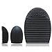 Tonsee® Silicone Cleaning Glove MakeUp Washing Brush Scrubber Board Cosmetic Clean Tool (Black)