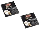 Torta turron duro: almendras 63%, miel 18,7%, azucar, oblea y blanco de huevo