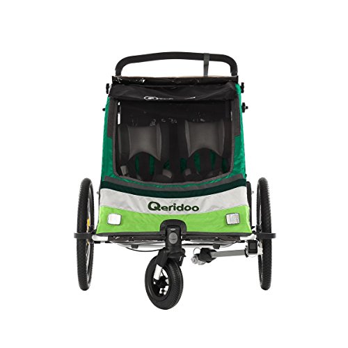 Qeridoo Sportrex 2 Fahrradanhänger 2017 – 2 Kinder - 4