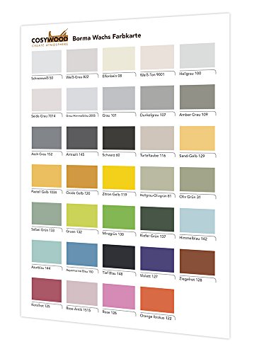 Borma Shabby Kreidefarbe Naturaqua ALLE FARBTONEN, ALLE GEBINDEN! (750 mL., 08 Elfenbein) - 2