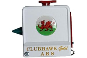 Clubhawk Henselite 9ft Gold ABS Bowls Measure- Home Countries Edition