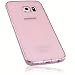 Produktbild mumbi Schutzhülle Samsung Galaxy S6 Edge Hülle transparent rosa (Ultra Slim - 0.55 mm)