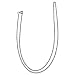 Produktbild Rayher 2266121 Edelstahl-Gliederkette 60 cm, 2, 5mm Durchmesser, Inklusive Federring, 1 Stück, Edelstahl, Platin, 6.5 x 4.5 x 0.3 cm