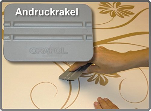 Wandtattoo florales Blumen Ranken Wandbanner Alyna mit SWAROVSKI Strass Wohnzimmer Schlafzimmer (ban31 grau) 120 x 50 cm mit Farb- u. Größenauswahl - 4