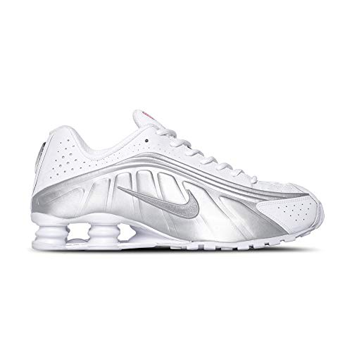 Nike Shox R4 Men's Shoe - White | 104265-131 | FOOTY.COM