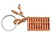 Produktbild sharprepublic Holz Mini Abacus Wealth Fortune Schlüsselanhänger Ring Für Autos Tasche