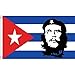 Produktbild 0.91 meters x 0.61 meters (90 x 60 cm) Cuba Revolution Che Guevara Kuba 100% Polyester, Material Fahne Flagge Banner, Ideal für Pub, Club, Schulfest Business Party-Dekoration