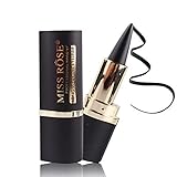 ❤️ MAQUILLAJE DE OJOS NATURALES: la cabeza de la pluma dura con suavidad natural es muy fácil de usar, no necesita ninguna habilidad de maquillaje para poder dibujar la línea del ministerio de ojos negros a voluntad, hacer que el perfil del ministerio de ojos sea más rico.