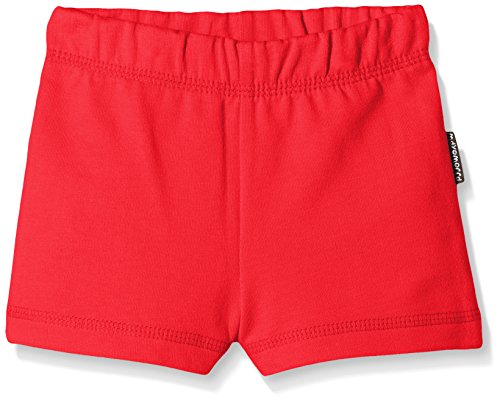 Maxomorra Unisex Baby BASI-M101 Shorts, Red, 18-24 Months (Manufacturer Size:86/92)