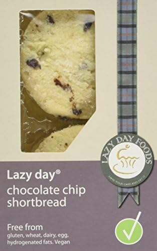 Lazy Day Foods Chocolate Chip Shortbread (Pack of 4)