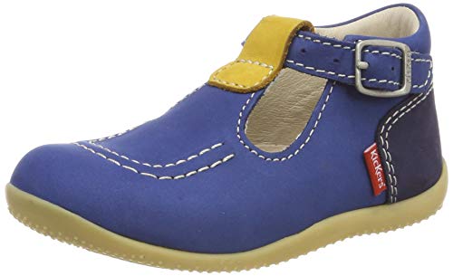 Kickers BONBEK, Salomés Mixte Enfant, (Bleu Multi 52), 20 EU