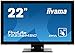 Produktbild iiyama Prolite T2236MSC-B2 55cm (21,5 Zoll) AMVA LED-Monitor Full-HD 10 Punkt Multitouch kapazitiv (VGA, DVI, HDMI, USB3.0) Schwarz
