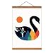 Produktbild Bild Poster Kunstwerk Leinwand Aufhänger Moderne Magnetische DIY Holz Bilderrahmen Für Dekoration Wand Teakholz(30cm)