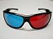 Red-blue Cyan Anaglyph Fashion style 3D Glasses 3D movie game RS.1046.00