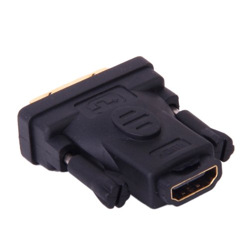 HDMI auf DVI-D Stecker auf HDMI Female Adapter (24+1) - 3