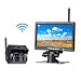 Produktbild Wireless Backup Kamera und Monitor Kit, integriertem Wireless Sender Auto Rear View Kamera + integrierte Wireless Receiver 17,8 cm 17,8 cm High Definition TFT LCD Monitor, für Bus, Lkw, Trailer, Van, LKW