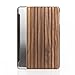 Produktbild Woodcessories - EcoGuard iPad Case - Premium Design Cover, Hülle für das iPad aus echtem Holz (iPad Mini 4, Walnuss, Hardcover transparent)