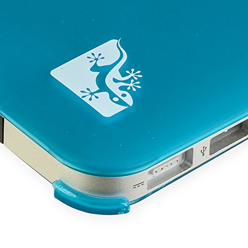 Gecko Macbook Air 11″ Clip On Case – Hell Blau – trendige Farben / perfekter Schutz in der Farbe hell blau / light blue geeignet für Macbook Air 11,6″ (Typ A1370 und A1465) - 5