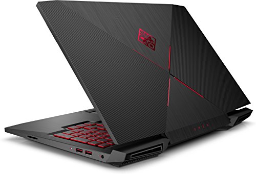 HP Omen 15-ce054na 15 6-inch Laptop Core i7-7700HQ 2 8 GHz   3 8 GHz Turbo Processor  8GB RAM  1TB   128GB SSHD  NVIDIA GeForce GTX 1050 Ti 4GB GDDR5 