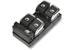 GOINGFAST Pour Audi Q5 A4 S4 A5 S5 B8 Interrupteur Bouton Commande Lève-Vitre Alu Look