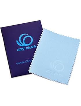 City Ouna® Poliertuch für Silber,Gold und den meisten Metallen Halskette Armband Armreif Schmuck Ringe Ohrringe-Größe...