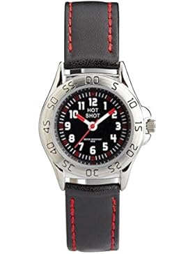 Hot Shot Jungen - Armbanduhr Analog Quarz 5 bar Schwarz A65149SS5A