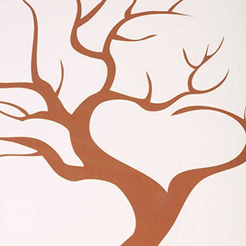 Hochzeit Vogel Fingerabdruck Baum Mit Farbigen Stempelkissen Für Signatur 7 stil – Farbe6, 40 * 60cm - 3