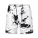 Produktbild Malloom® Männer Casual 3D Graffiti Gedruckt Strand Arbeit Casual Männer Kurze Hosen Hanfhosen Strandhosen Freizeit