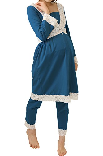 Sweet Mommy Maternity and Nursing Lacy Pajamas TQL