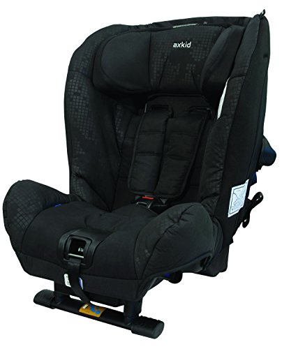 Axkid Minikid Group 1/2 Car Seat, Black/Tetris