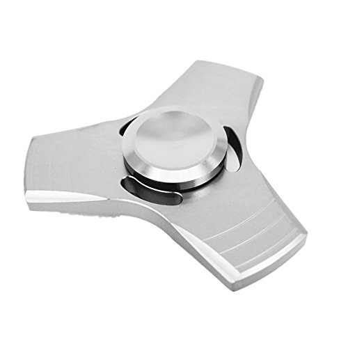 Tonwalk Hand Spinner Fidget Copper Ball Desk Focus Toy EDC Hot Seller (Sliver)