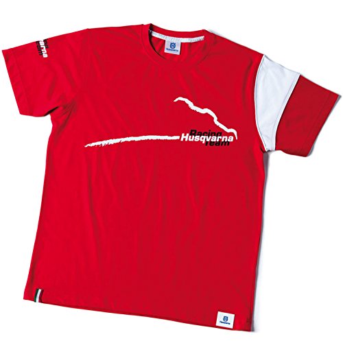 Preisvergleich Produktbild Husqvarna T-Shirt Rot Kids 5-6 Jahre Racing Team