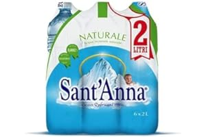 ICLEANERS 36 BOTTIGLIE ACQUA SANT'ANNA NATURALE ACQUA MINERALE 2 LT