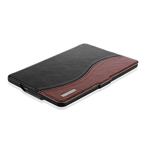 Fintie Kindle Paperwhite Hülle – Die dünnste und leichteste Smartshell Case Schutzhülle Tasche mit auto Sleep / Wake für den neuen Kindle Paperwhite 2015 (mit 300 ppi-Display, 6 Zoll, und integrierter Beleuchtung) und alle Modelle von 2012, 2013, 2014, Dual Color - 7