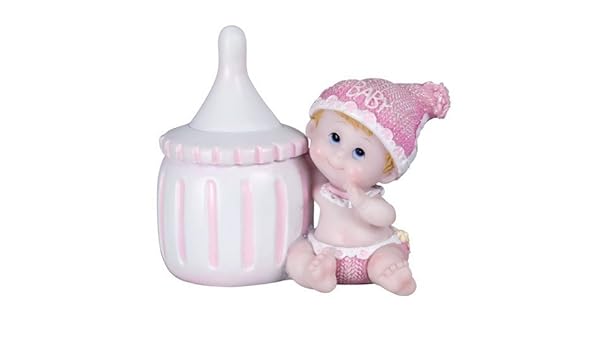 Au Plaisir Des Yeux Sujet Figurine Bapteme Bebe Garcon Biberon Decorations Et Accessoires De Fetes Decorations Dwteam In