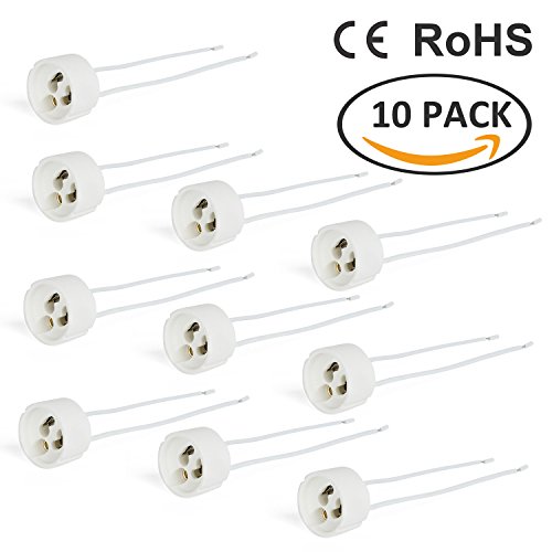 Preisvergleich Produktbild Hakkatronics Lamp Base with Cables (10, GU10)