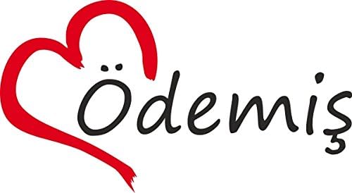 Car Decal " ÖDEMIS " City of Turkey, Bumper Sticker ca.9x16cm die-cut