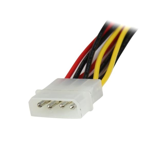 StarTech.com PYO2LP4LSATA - Adaptador Cable Divisor (Molex 4-Pines a 2 x SATA, 30 cm - Image 4
