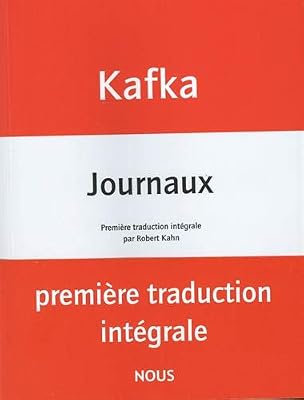 Franz Kafka Journaux