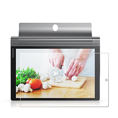 Lenovo Yoga Tab 3 Plus 10.1 Schutzfolie, Wrcibo Glas Display Schutz Schutzglas Echte Glas Displayschutzfolie für Lenovo Yoga Tab 3 Plus 10.1[Panzerglas, 0.33 mm, Unsichtbar, Kratzfest]