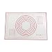 Produktbild winbang Antihaft Silikon Backmatte Pad Spannbettlaken Super dicke Backen Rolling Teig Pad