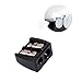 Teenitor® Top Quality Dual EyeLiner Lipliner Sharpener with Cover Pack of 5(Fast Shipping by FBA)