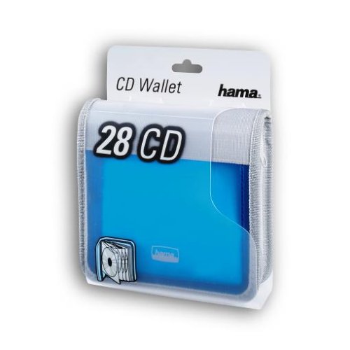Hama CD-Wallet 28, Blau/Silber - 2