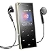 Produktbild ZAK168 Tragbarer MP3-Player, Bluetooth 8G, verlustfreier Sound, MP3-Player mit FM-Radio, Voice Recorder, USB-Sport-Musik-Player mit Kopfhörer, erweiterbar bis zu 128 G, Schwarz, Free Size