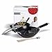 Produktbild Ken Hom KH232041 Wok Set Antihaft Carbon Stahl, 4-Teiliges, Schwarz, 32 cm
